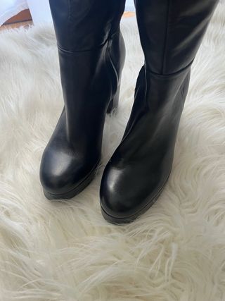 Botas Zara Plataforma Negras