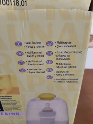 Esterilizador y Calienta Biberones Prenatal