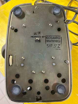 Telefoni con rotella anni '80 funzionante