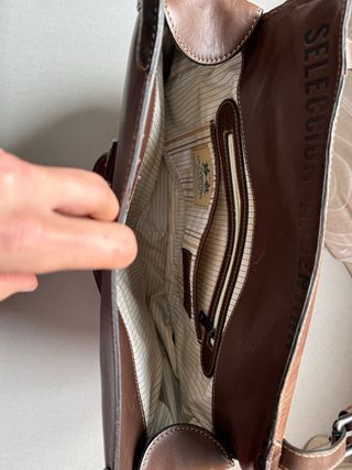 Maletín La Martina Marrón Piel