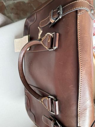 Maletín La Martina Marrón Piel