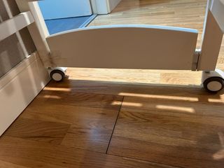 Minicuna colecho madera blanca