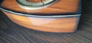 Reloj de mesa antiguo madera