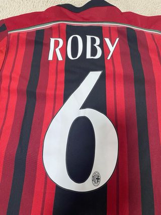Camiseta AC Milan 14/15 Escudo Histórico - Talla S