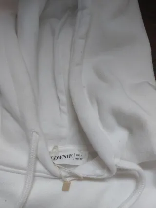 Sudadera Brownie Blanca