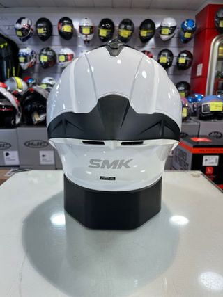 Casco Integral SMK Typhoon Blanco Brillo