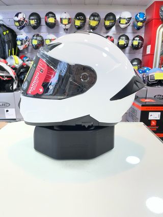 Casco Integral SMK Typhoon Blanco Brillo
