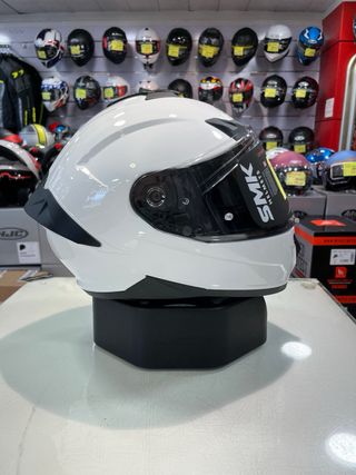 Casco Integral SMK Typhoon Blanco Brillo