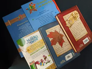 Lote 5 libros infantil & juvenil; Kika, Spiderwick