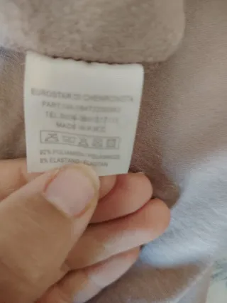 Camiseta manga larga beige