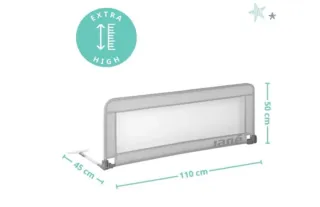 Jané Barrera de Cama Abatible, Largo 110 cm, Bolsa