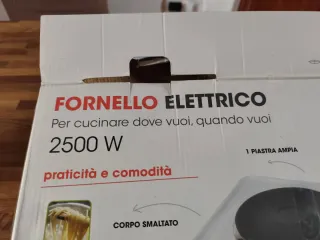 Fornello Elettrico Dicrolux 2 Piastre