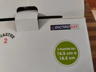 Fornello Elettrico Dicrolux 2 Piastre