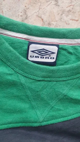 Jersey Umbro Vintage Verde y Negro