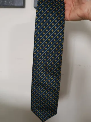 Cravatta RP cravatte blu e oro