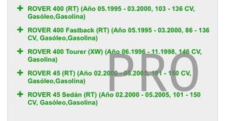 Cojinete rueda mg rover