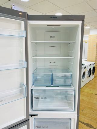 Frigorífico Combi Bosch inox 185cm - Como nuevo