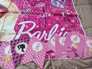 Cartel Cumpleaños Barbie