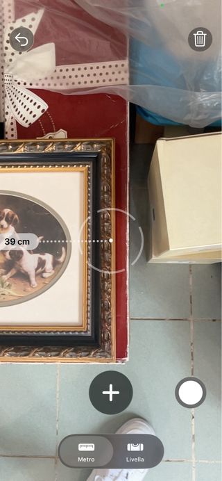 Set 4 Quadri con cornice dorata e nera