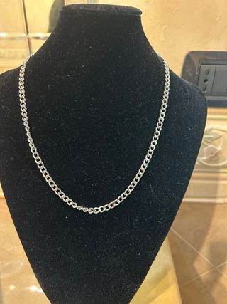 Collana Uomo Acciaio Regolabile