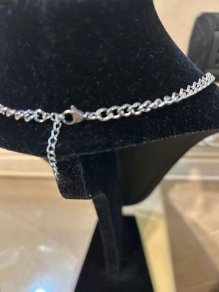 Collana Uomo Acciaio Regolabile