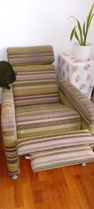 Sillón relax estampado