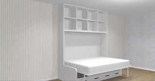 CAMA ABATIBLE CON SOFA GLICERIO CHAVES