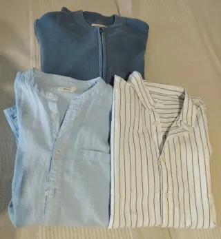 Lote 3 prendas, giacca e due camicie