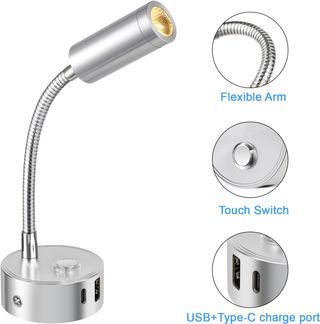 2 Lámparas LED 12V para Autocaravana