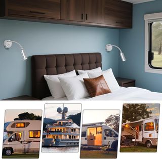 2 Lámparas LED 12V para Autocaravana