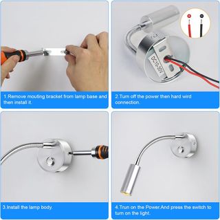 2 Lámparas LED 12V para Autocaravana