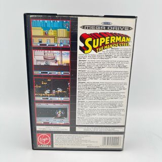 Superman The Man of Steel Sega Mega Drive Gioco
