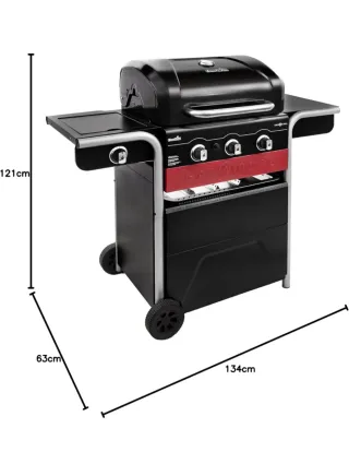 Barbacoa de gas 3 quemadores  Char-Broil