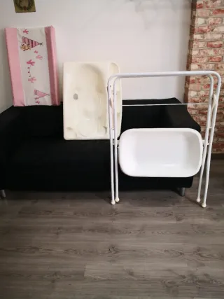 Cambiador y bañera bebé 2 en 1