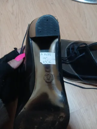 Tacones Acosta Negro y Gris