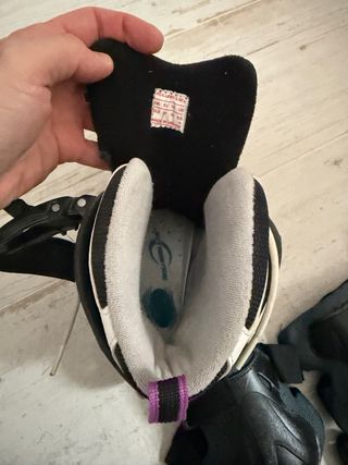 Patines en línea Rollerblade con protectores