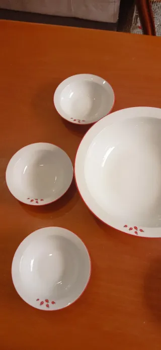 Servizio Ceramica Bavaria Bianco