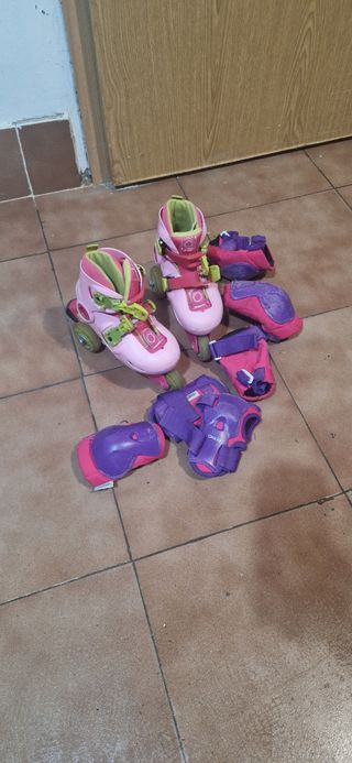 Bicicleta infantil rosa DENBIKE