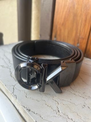 Cintura Calvin Klein Nera Logo CK