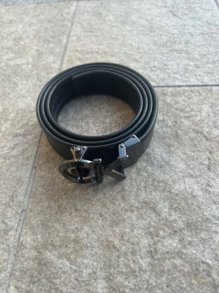 Cintura Calvin Klein Nera Logo CK