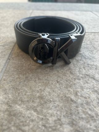Cintura Calvin Klein Nera Logo CK