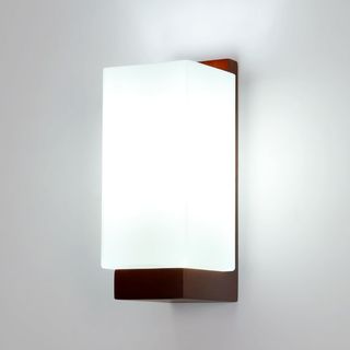 Lámpara de pared madera E27