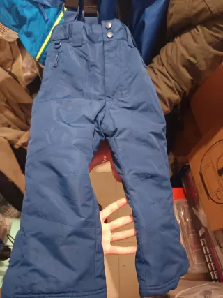 Pantalones y chaqueta de Nieve Azules para Niños