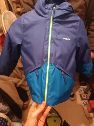 Pantalones y chaqueta de Nieve Azules para Niños