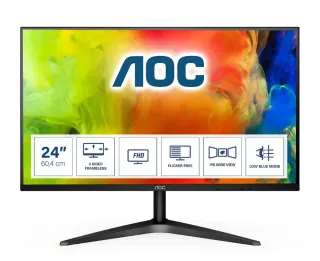 Monitor AOC 24B1XH Negro 23.8'' IPS FullHD