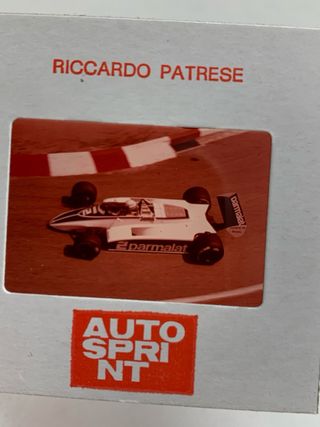 6 Diapositive F1 Auto Sprint anni ‘80