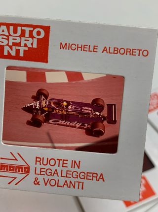 6 Diapositive F1 Auto Sprint anni ‘80