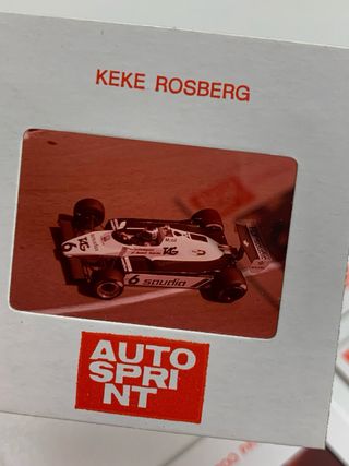 6 Diapositive F1 Auto Sprint anni ‘80