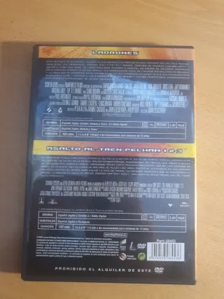 Pack 2 Pelis DVD: Ladrones y Asalto al Tren Pelham