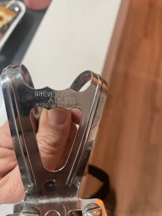 Calapiés con correas "Brevete SGDG AFA"